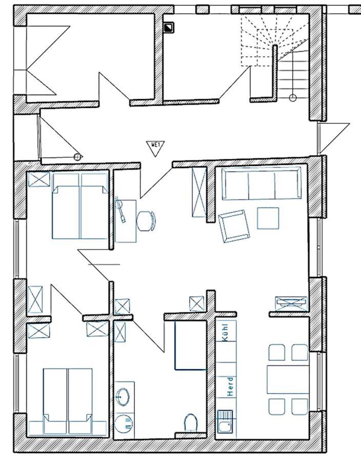 Stilvolle, Zentrale Ferienwohnung Bocksbruecke Mit Parkplatz Зальцведель Екстер'єр фото